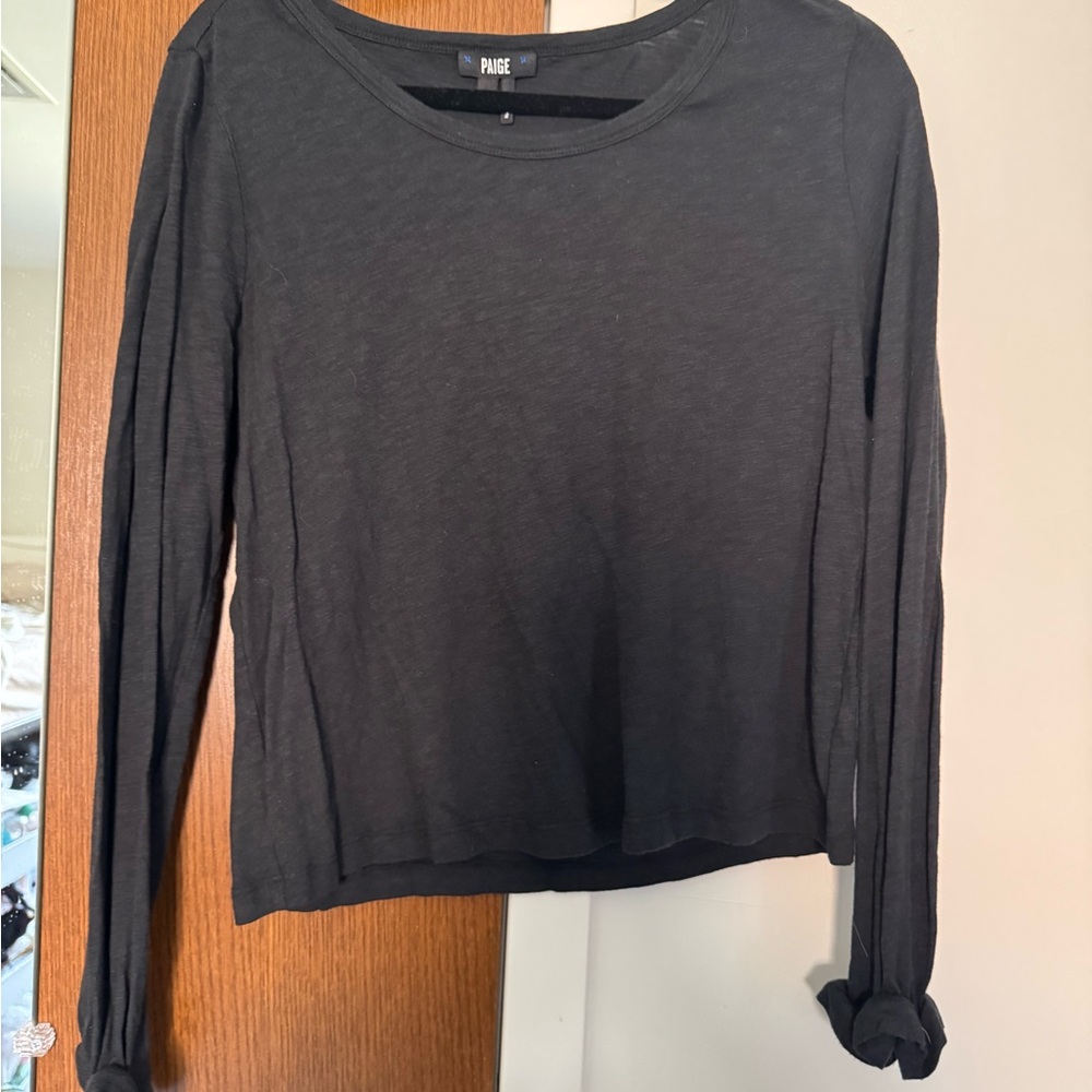 Paige Women's Black Long Sleeve Top
